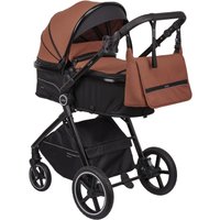 Универсальная коляска Indigo Target (3 в 1, терракот)