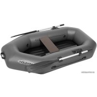 Гребная лодка Лоцман Стандарт 200 ВНД (серый)