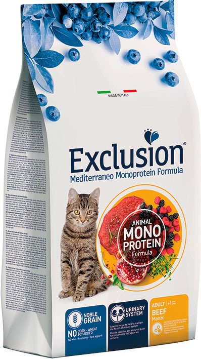 

Сухой корм для кошек Exclusion Monoprotein Beef NGCAB01 (1.5 кг)