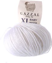 Baby Wool XL 801 50 г 100 м (белый)