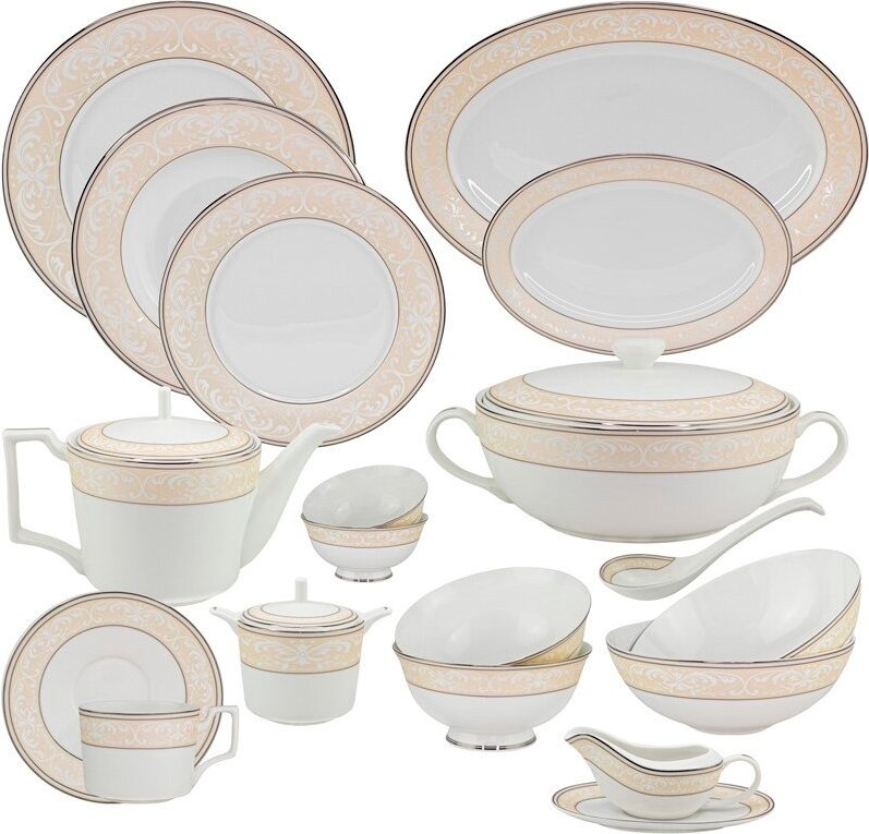 

Столовый сервиз Lenardi Джульетта 145-351 (100пр)