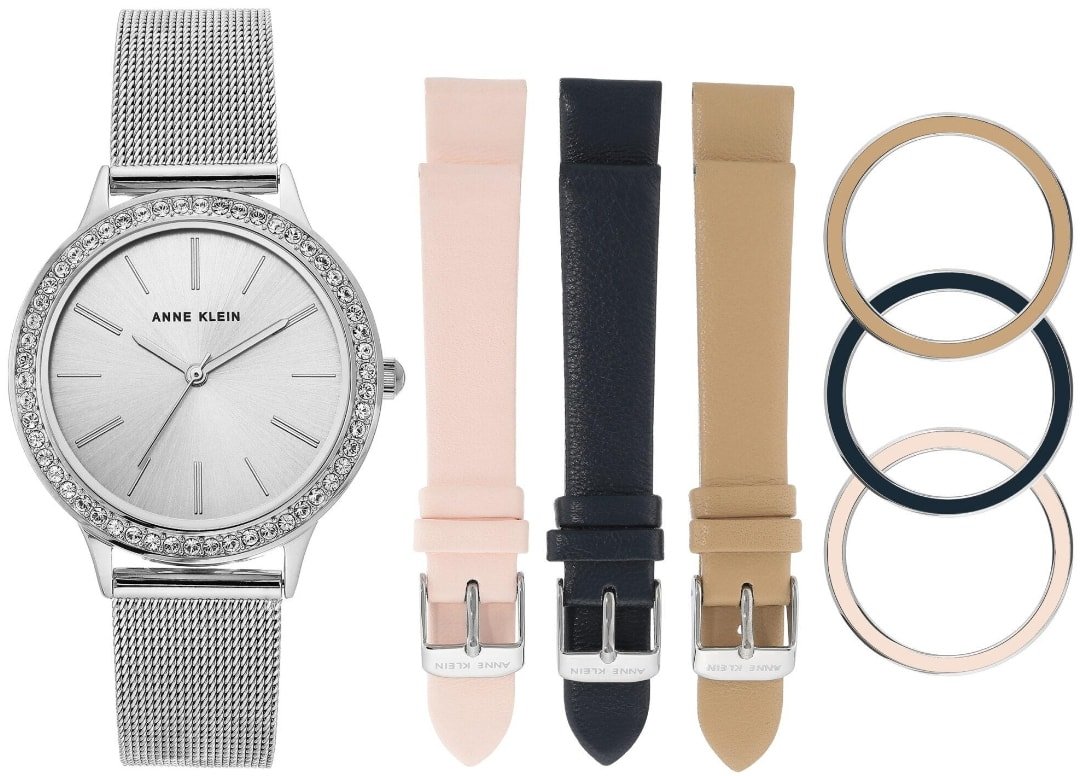 

Наручные часы со сменной частью Anne Klein 3419SVST