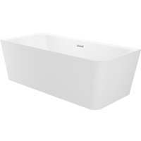 Ванна Wellsee Bromance 170x78 23160401R (пристенная ванна (левая) белый глянец, экран, ножки, сифон-автомат хром)