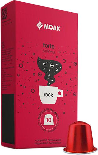 

Кофе в капсулах Moak Nespresso Forte Rock 10 шт