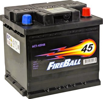 Автомобильный аккумулятор FireBall 6CT-45NR (45 А·ч)
