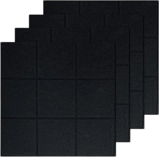 Когтеточка UG Home Самоклеящаяся фетровая ФП.4-Ч (30x30см, 4шт, черный)