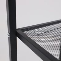 Стеллаж AksHome Galaxy (черный) в Бресте