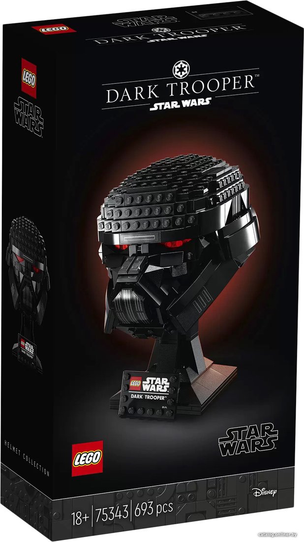 Конструктор LEGO Star Wars 75343 Шлем темного штурмовика
