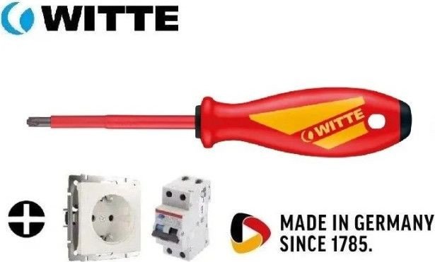 Отвертка Witte Pro VDE Slim MPH 760252016