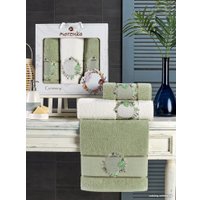 Набор полотенец Merzuka Ceremony 11777 (3 шт, зеленый)
