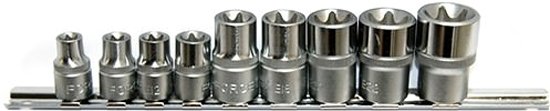 

Набор трещотка с головками Force 4095 (9 предметов)