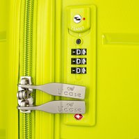 Чемодан-спиннер L'Case Singapore 68 см (лайм)