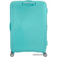 Чемодан-спиннер American Tourister SoundBox Poolside Blue 77 см