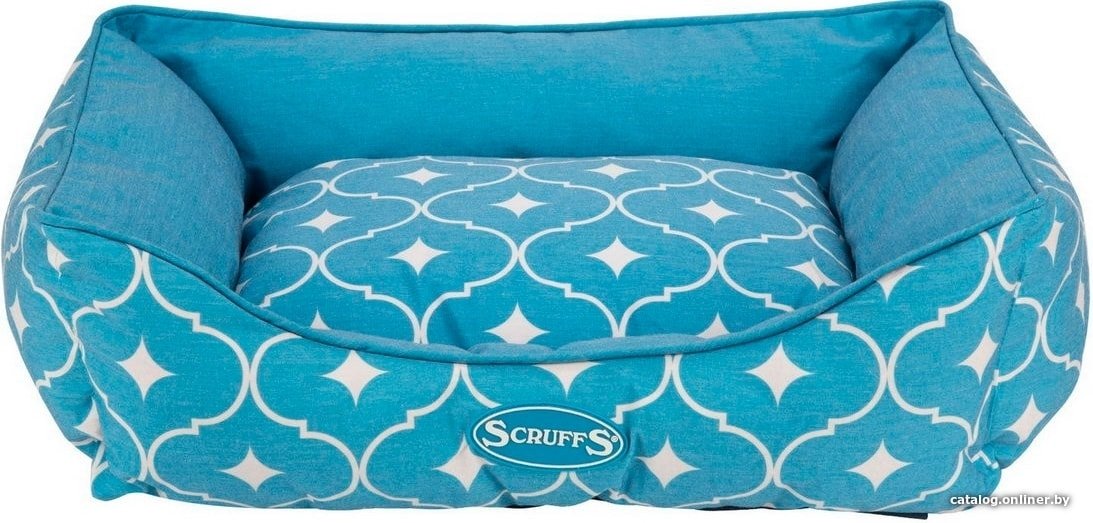 Лежак Scruffs Casablanca с бортиками 90 см (синий)
