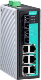 

Управляемый коммутатор 2-го уровня Moxa EDS-408A-SS-SC-T