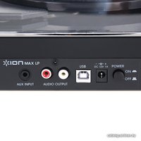 Виниловый проигрыватель ION Audio MAX LP (черный)