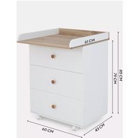 Детский комод Rant Elsa 122 (cloud white)