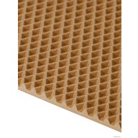 Коврик под миску Alicosta ЭВА 600x400 для животных (мини ромб/бежевый)