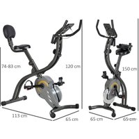 Велотренажер DFC X-Bike HOMCOM B3386R