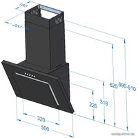 Кухонная вытяжка MAAN Vertical G 60