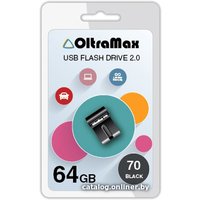 USB Flash OltraMax 70 64GB (черный) [OM-64GB-70-Black]