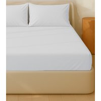 Простыня Sima-Land Перкаль на резинке 200x200 10445211 (серый)