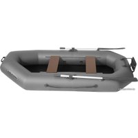 Моторно-гребная лодка Лоцман Стандарт 260 (серый)