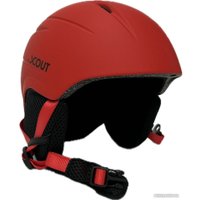 Горнолыжный шлем Ultrascout Youth Majorite Jr M06-RD S-ULSC (S, красный матовый)