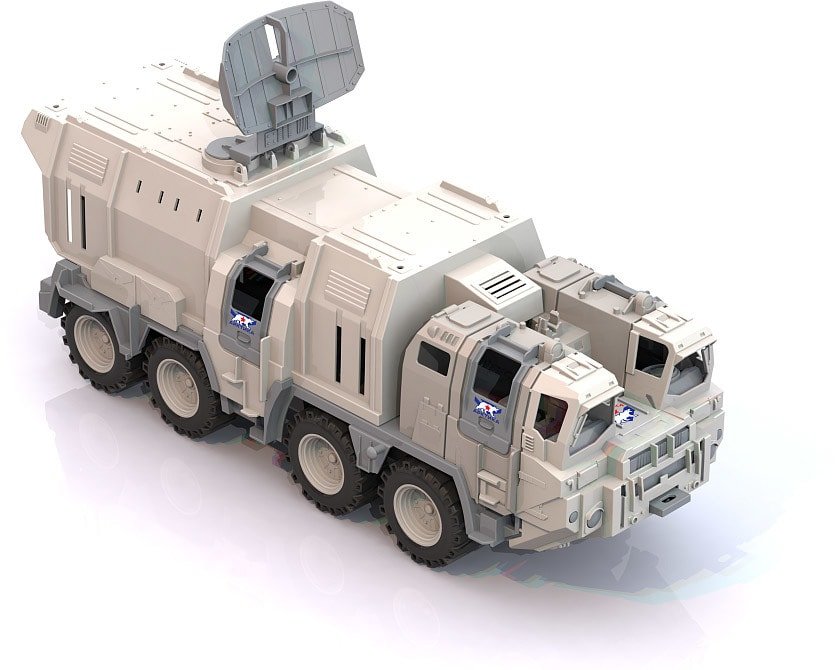 

Грузовик Нордпласт Военный тягач Арктика с кунгом 287 (бежевый)