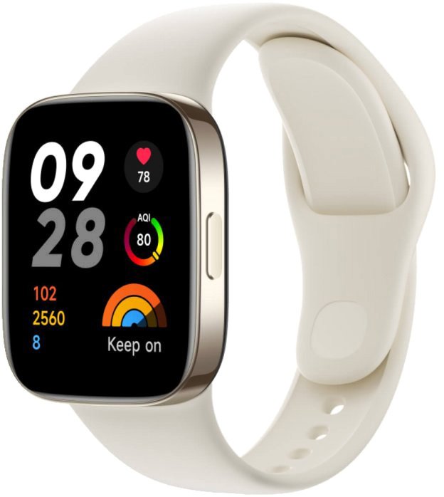 

Умные часы Xiaomi Redmi Watch 3 (слоновая кость, международная версия)