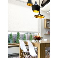 Рулонные шторы Delfa Сантайм Марс Жаккард СРШ-03Д 27011 (120x170, белый)