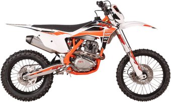 Мотоцикл Kayo K6-A 300 MX CB300RL (белый/оранжевый)