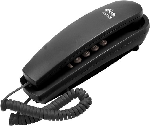 

Проводной телефон Ritmix RT-005 (черный)