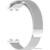 Браслет Rumi Milanese loop металлический для Huawei Band 8/9 (серебристый)