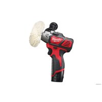 Полировальная машина Milwaukee M12 BPS-421X 4933447799 (с 2-мя АКБ, кейс)