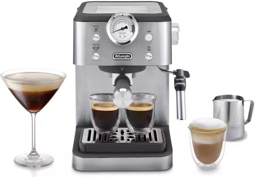 Рожковая кофеварка DeLonghi Classic EM450.M