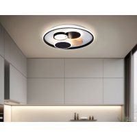 Светильник-тарелка Ambrella light FL4802 WH/BK