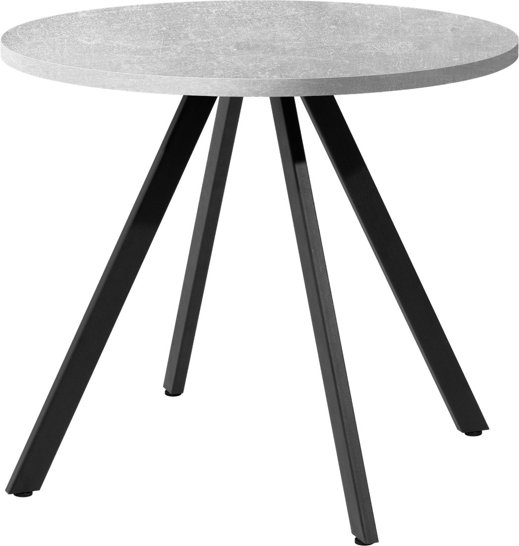 

Обеденная группа Millwood Олесунн D90x90x75 (бетон/металл черный)