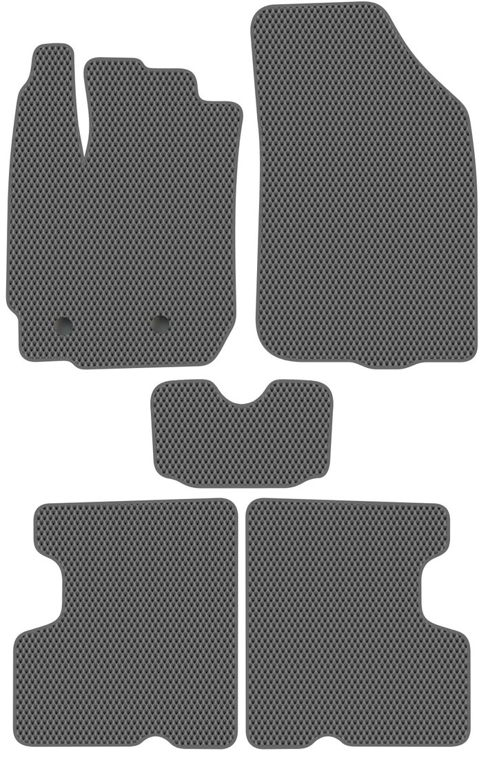 

Комплект ковриков для авто Alicosta Renault Duster I (suv / HS) 2015 - 2021 (серый, ромб)