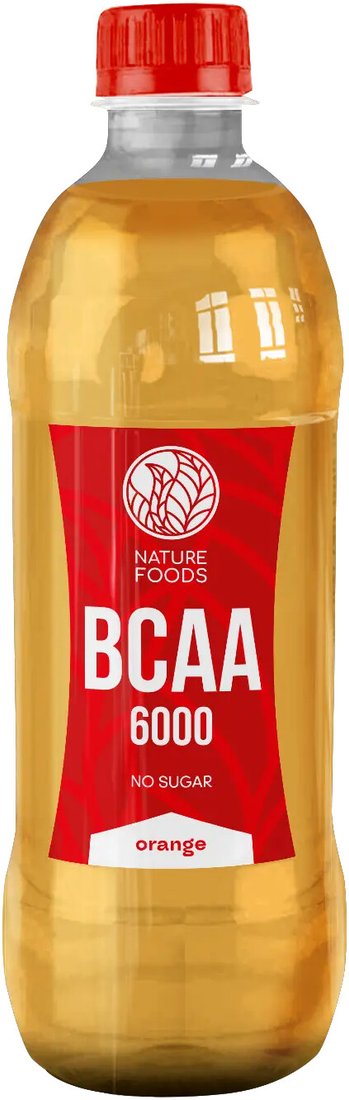 BCAA Nature Foods BCAA 6000 (апельсин, 500мл)