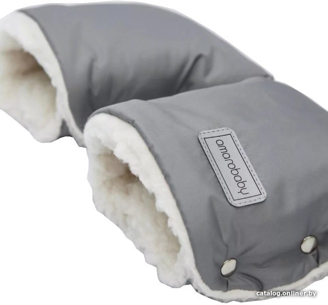 Муфты для рук Amarobaby Snowy Travel (серый)