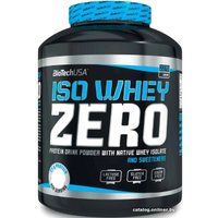 Протеин сывороточный (изолят) BioTech USA Iso Whey Zero (соленая карамель, 2270 г)