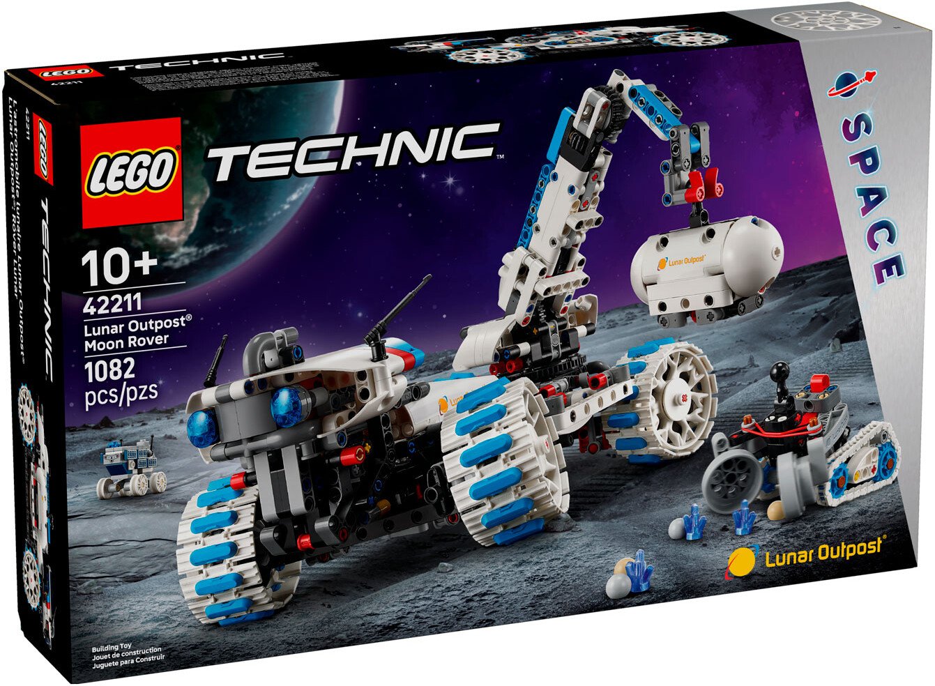 

Конструктор LEGO Technic 42211 Луноход «Lunar Outpost»