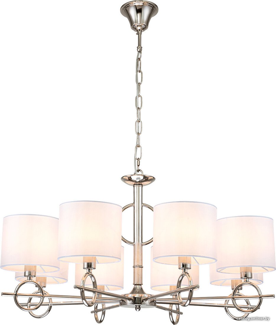 

Подвесная люстра Escada Moraine 10167/8PL E14*40W Nickel