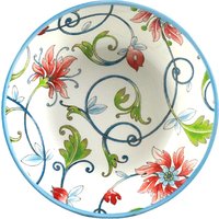 Тарелка глубокая Grace By Tudor England Botanical Spiral GR04-20.3SPL