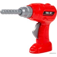 Дрель игрушечная Полесье Шуруповёрт №1 90478 (красный)