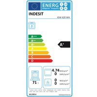 Газовый духовой шкаф Indesit IGW 620 BL