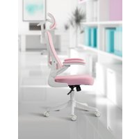 Офисное кресло King Style Fendi White (розовый)