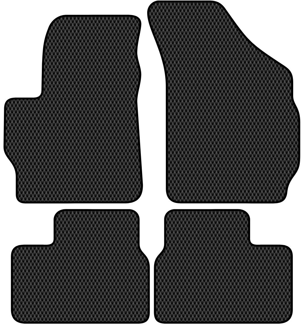

Комплект ковриков для авто Alicosta Chery Kimo A1 (хэтчбек 5 дв) 2008 - 2015 (черный, ромб)