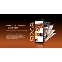 Телефон Oukitel WP58 Pro 8GB/512GB (черный)